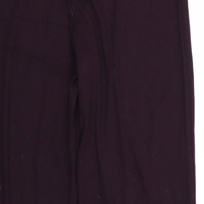 TU Womens Purple   Trousers  Size 14 L26 in