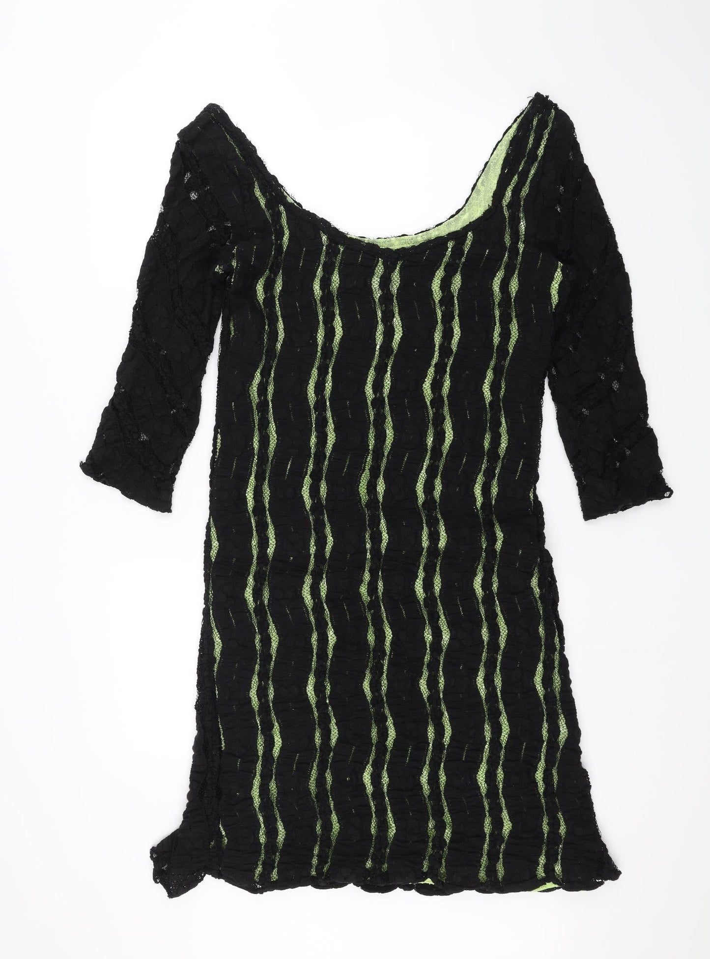 Dm London Womens Black   A-Line  Size L