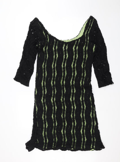 Dm London Womens Black   A-Line  Size L