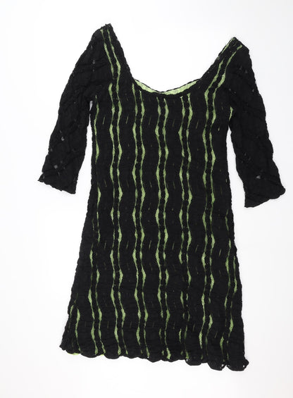 Dm London Womens Black   A-Line  Size L