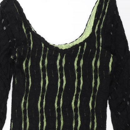 Dm London Womens Black   A-Line  Size L