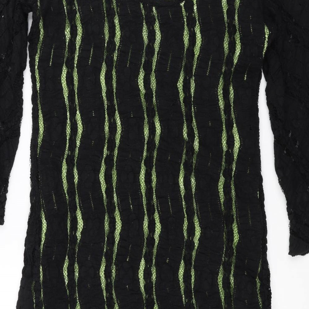 Dm London Womens Black   A-Line  Size L