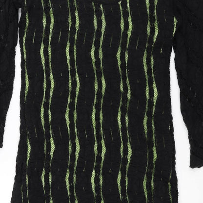 Dm London Womens Black   A-Line  Size L