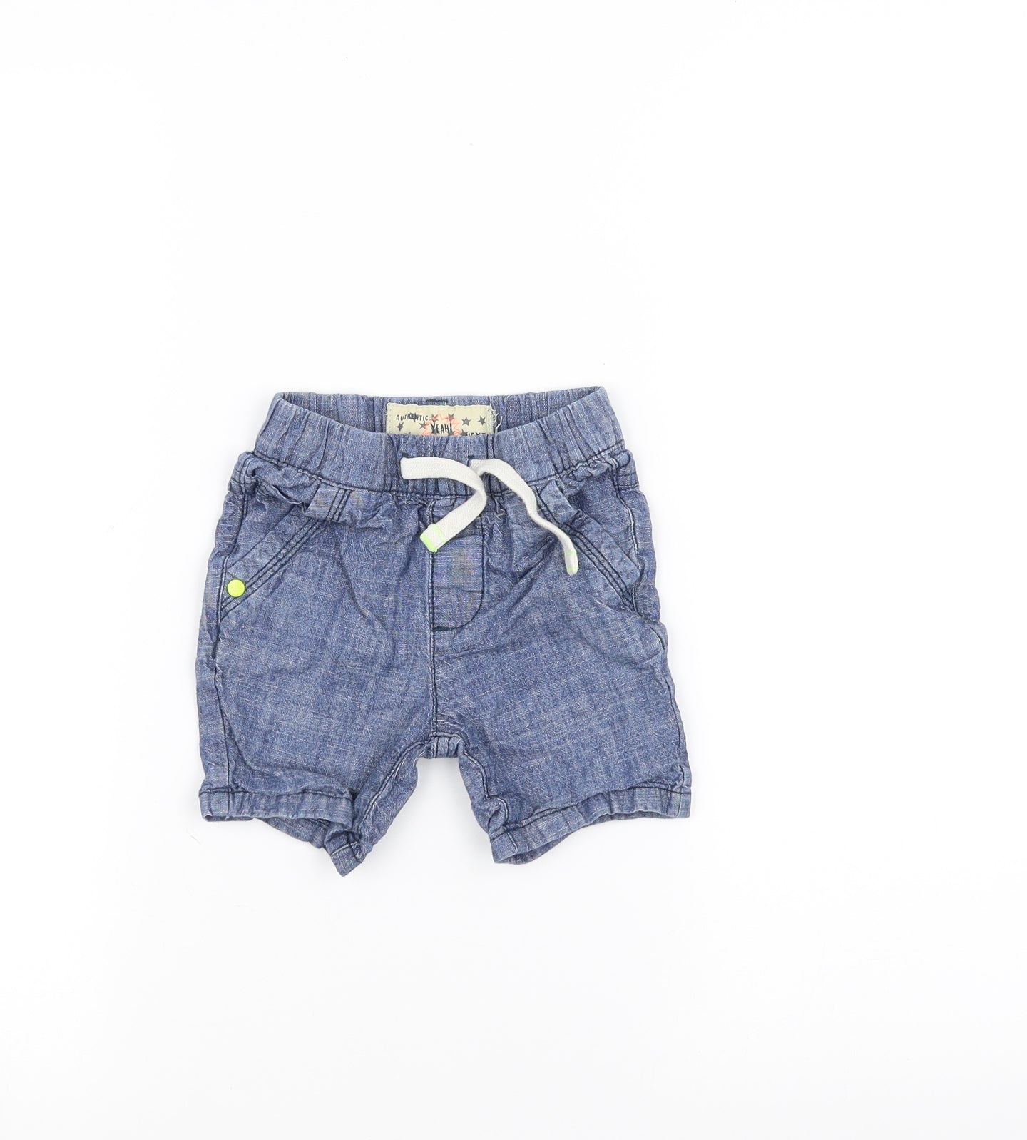 NEXT Baby Blue   Cropped Trousers Size 9-12 Months