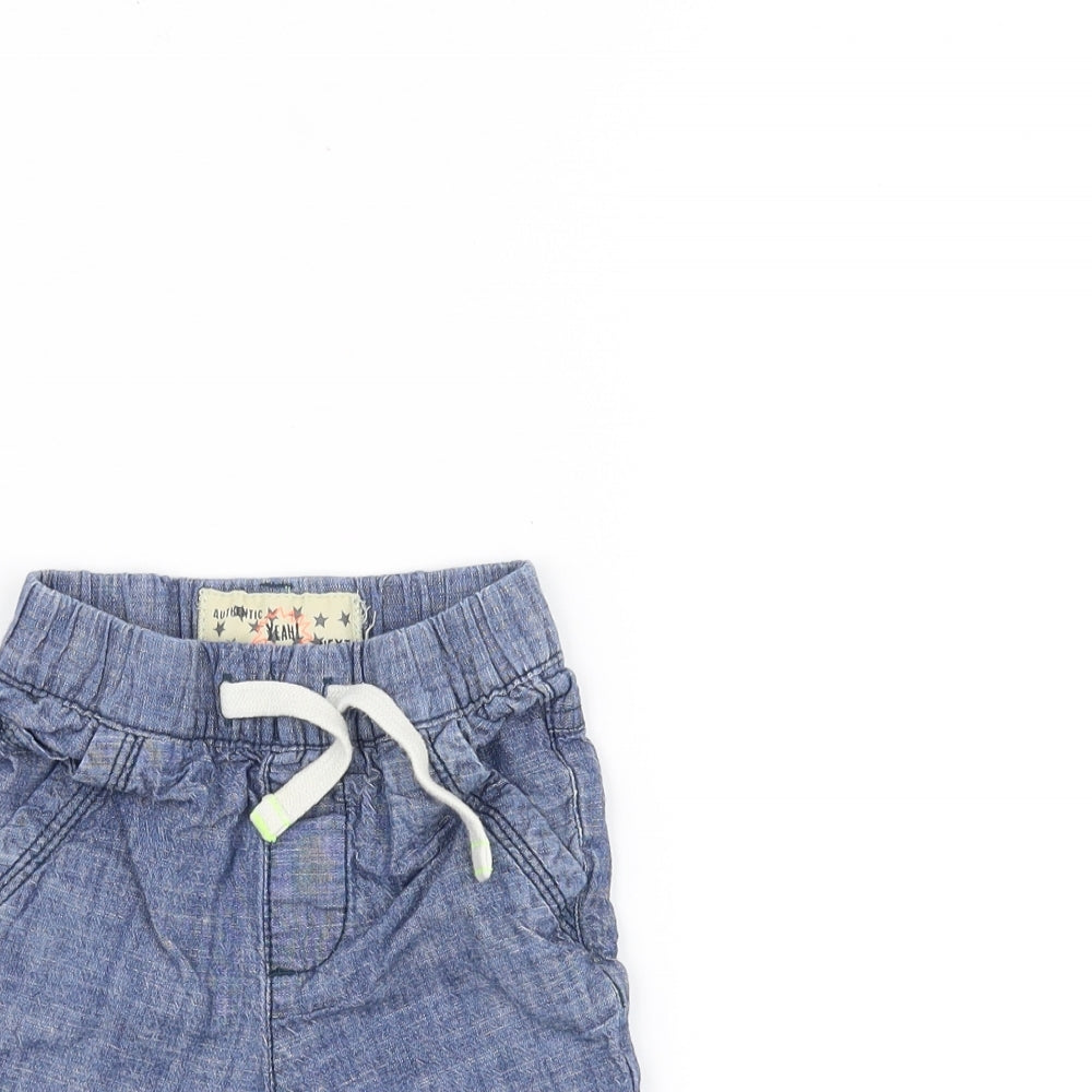 NEXT Baby Blue   Cropped Trousers Size 9-12 Months