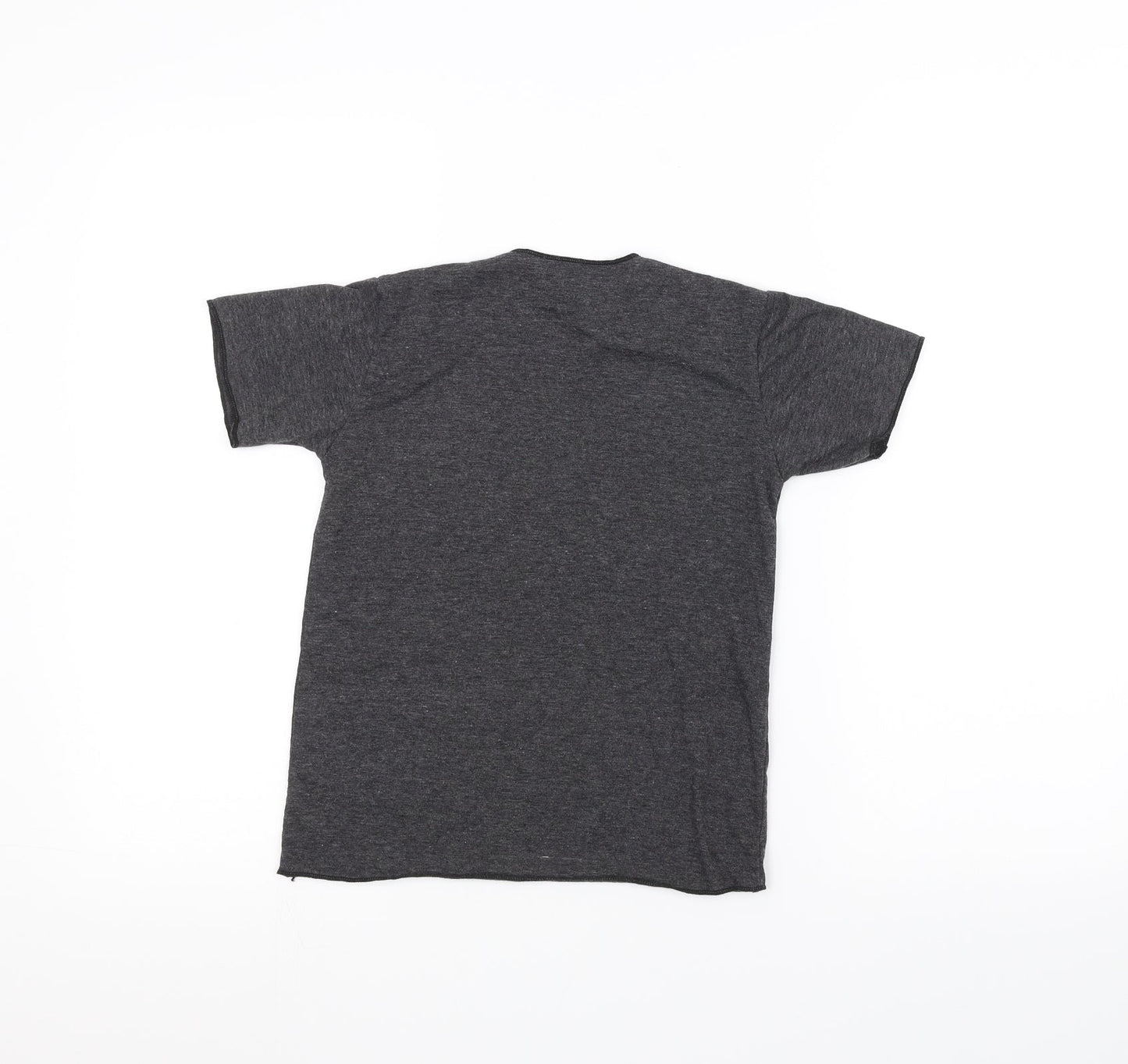 K-Kone Girls Black   Basic T-Shirt Size 8 Years  - elephant