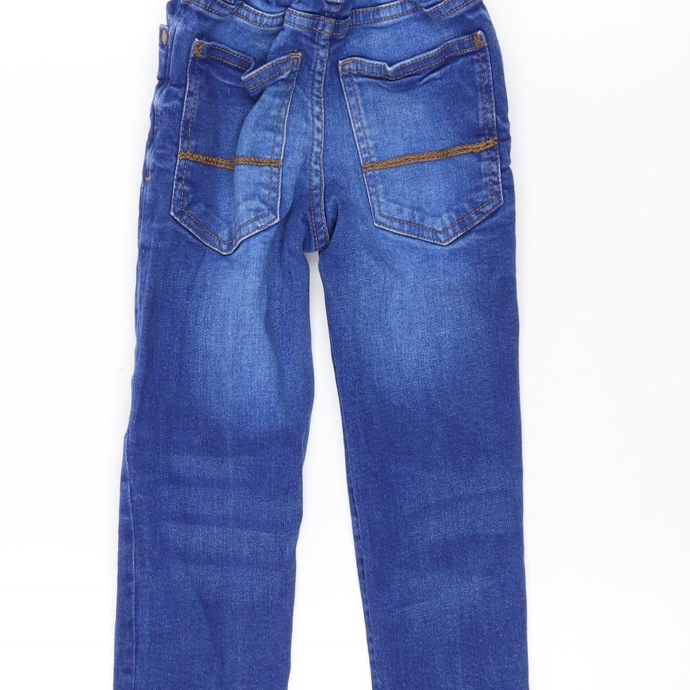 NEXT Girls Blue  Denim Skinny Jeans Size 4 Years