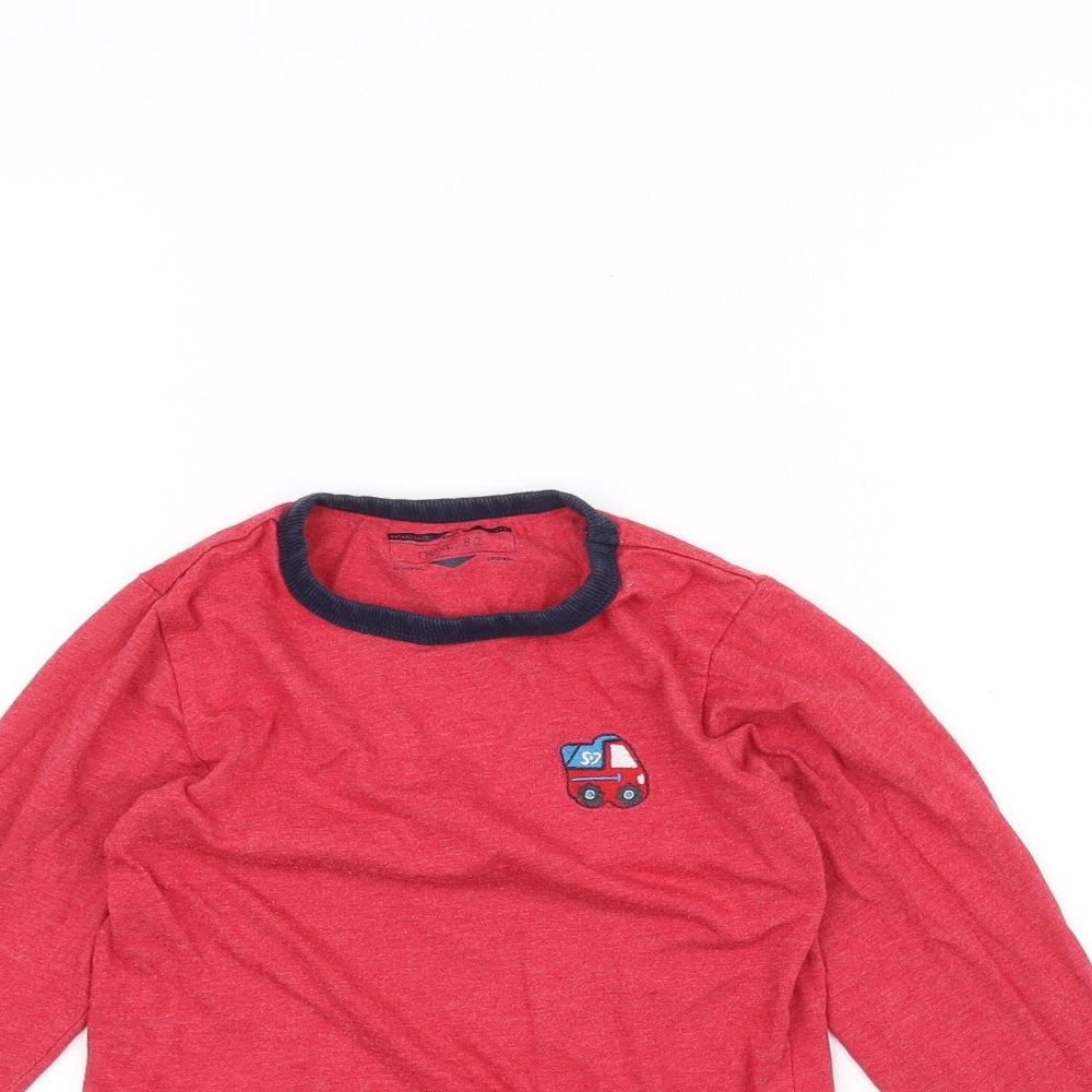 NEXT Boys Red   Basic T-Shirt Size 4 Years
