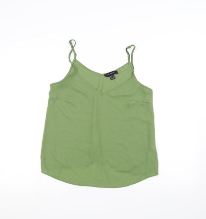Womens UK Size 10 Atmosphere Green Basic Blouse
