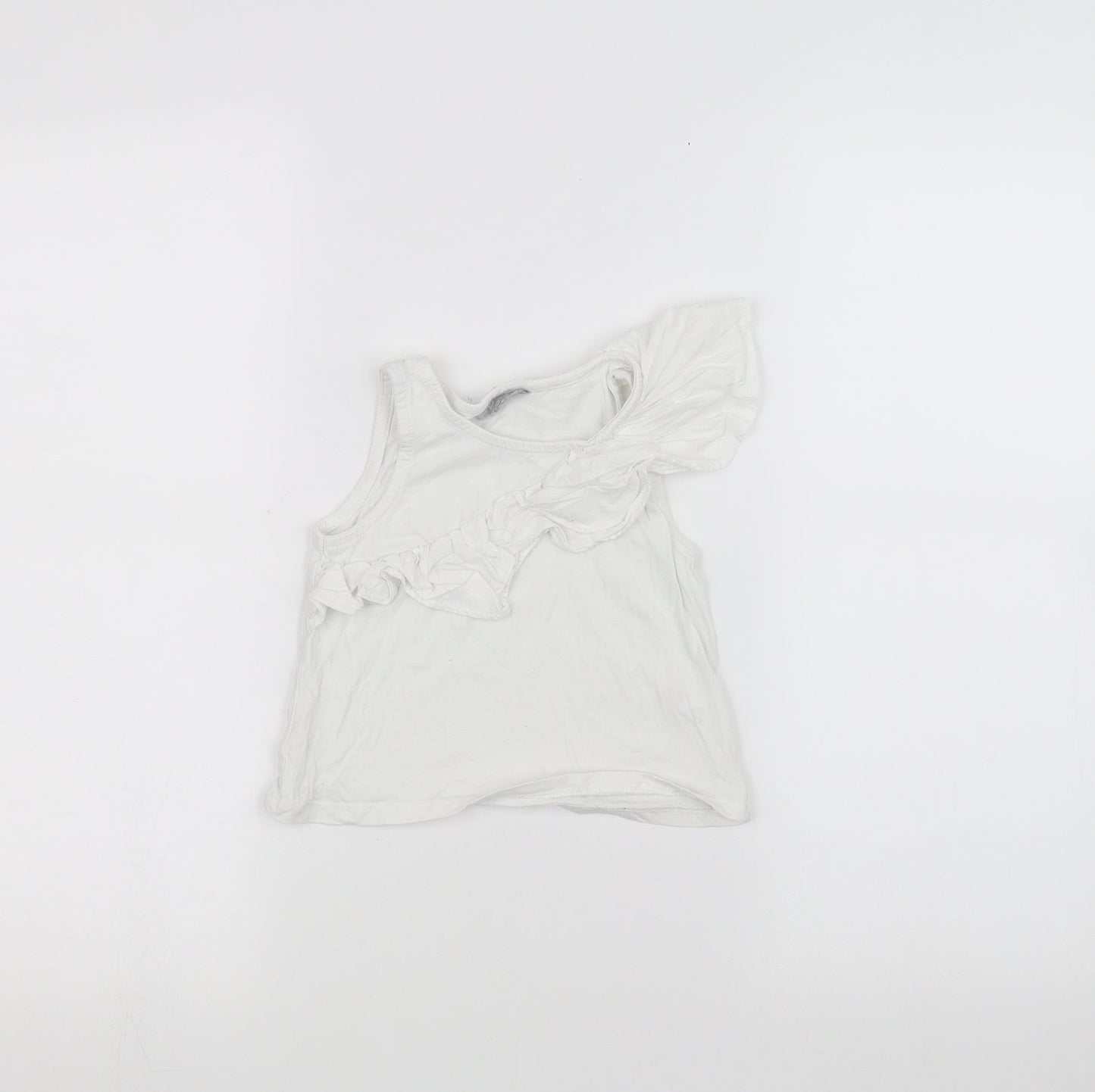 I love girl wear  Girls White   Basic T-Shirt Size 3 Years