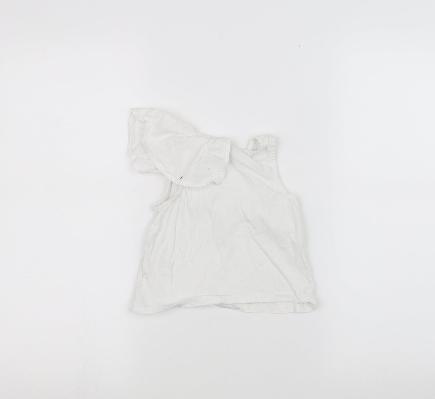 I love girl wear  Girls White   Basic T-Shirt Size 3 Years
