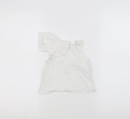I love girl wear  Girls White   Basic T-Shirt Size 3 Years
