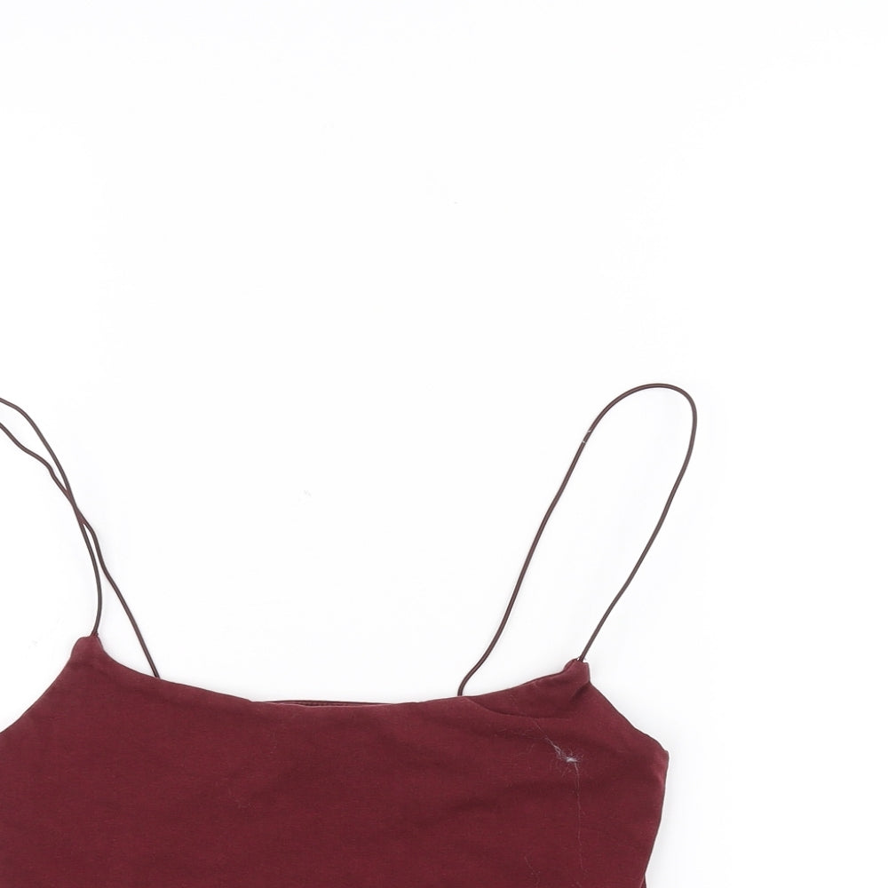 Primark Womens Red   Basic T-Shirt Size S