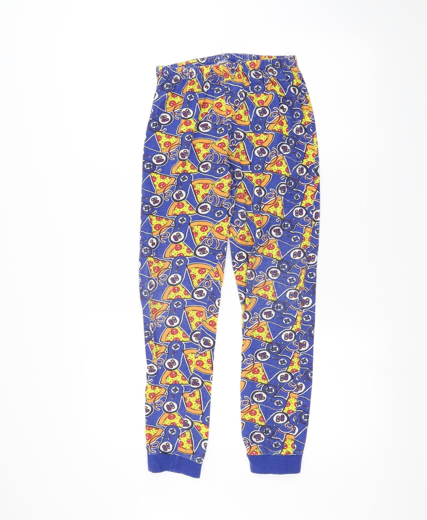 Preworn Boys Blue   Sweatpants Trousers Size 12-13 Years