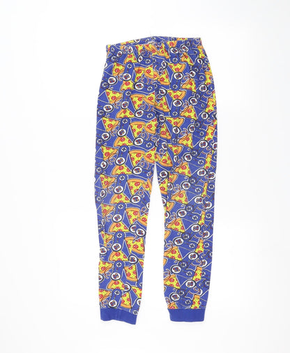 Preworn Boys Blue   Sweatpants Trousers Size 12-13 Years