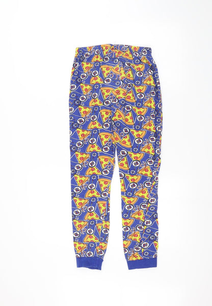 Preworn Boys Blue   Sweatpants Trousers Size 12-13 Years