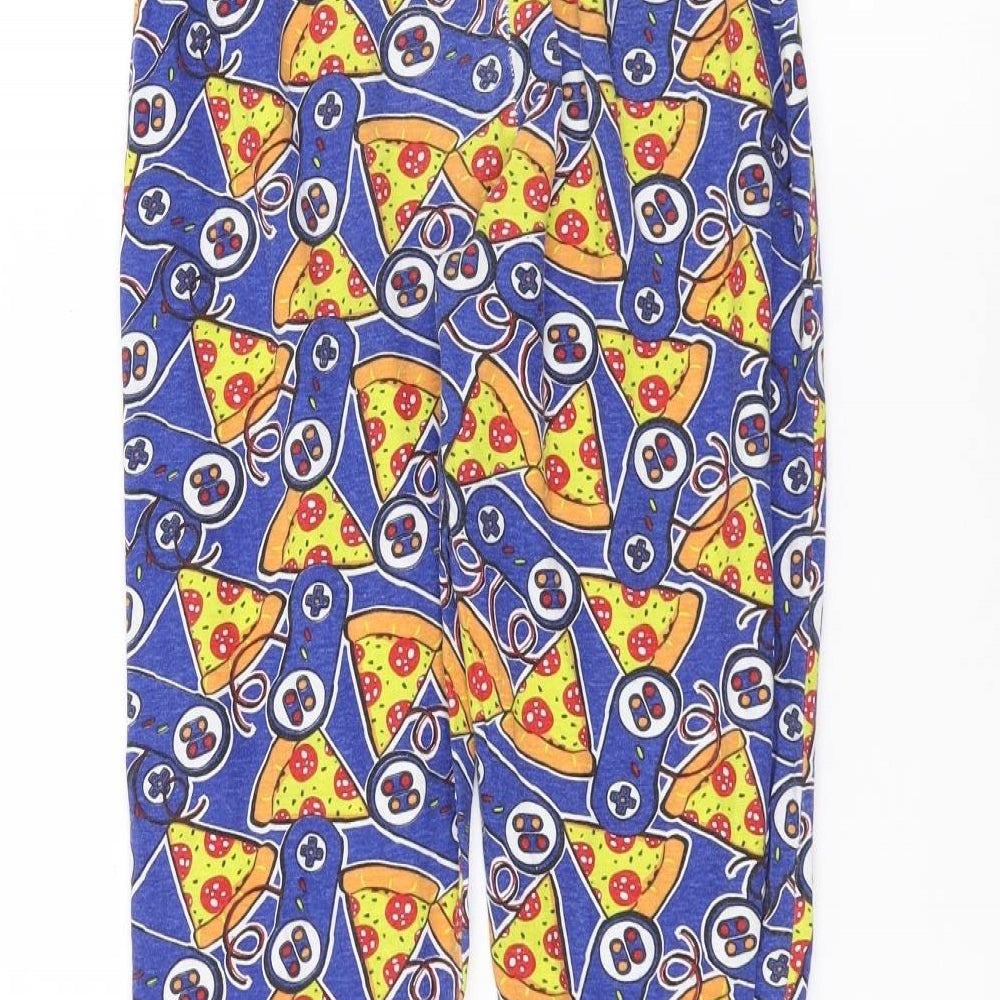 Preworn Boys Blue   Sweatpants Trousers Size 12-13 Years