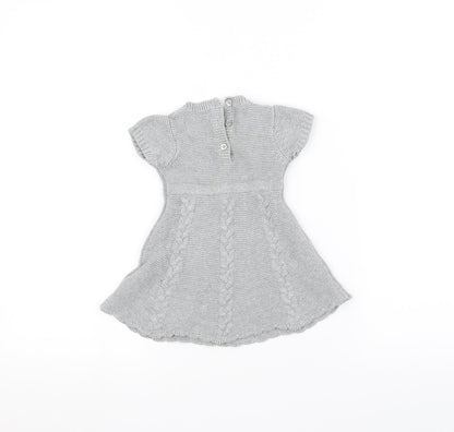 Young Dimension Baby Grey   A-Line  Size 3-6 Months