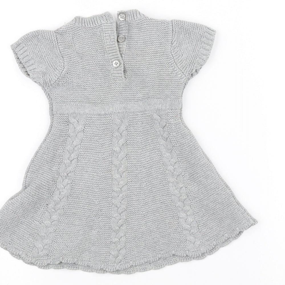 Young Dimension Baby Grey   A-Line  Size 3-6 Months