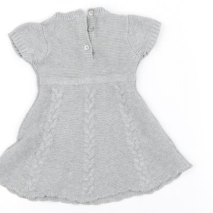 Young Dimension Baby Grey   A-Line  Size 3-6 Months