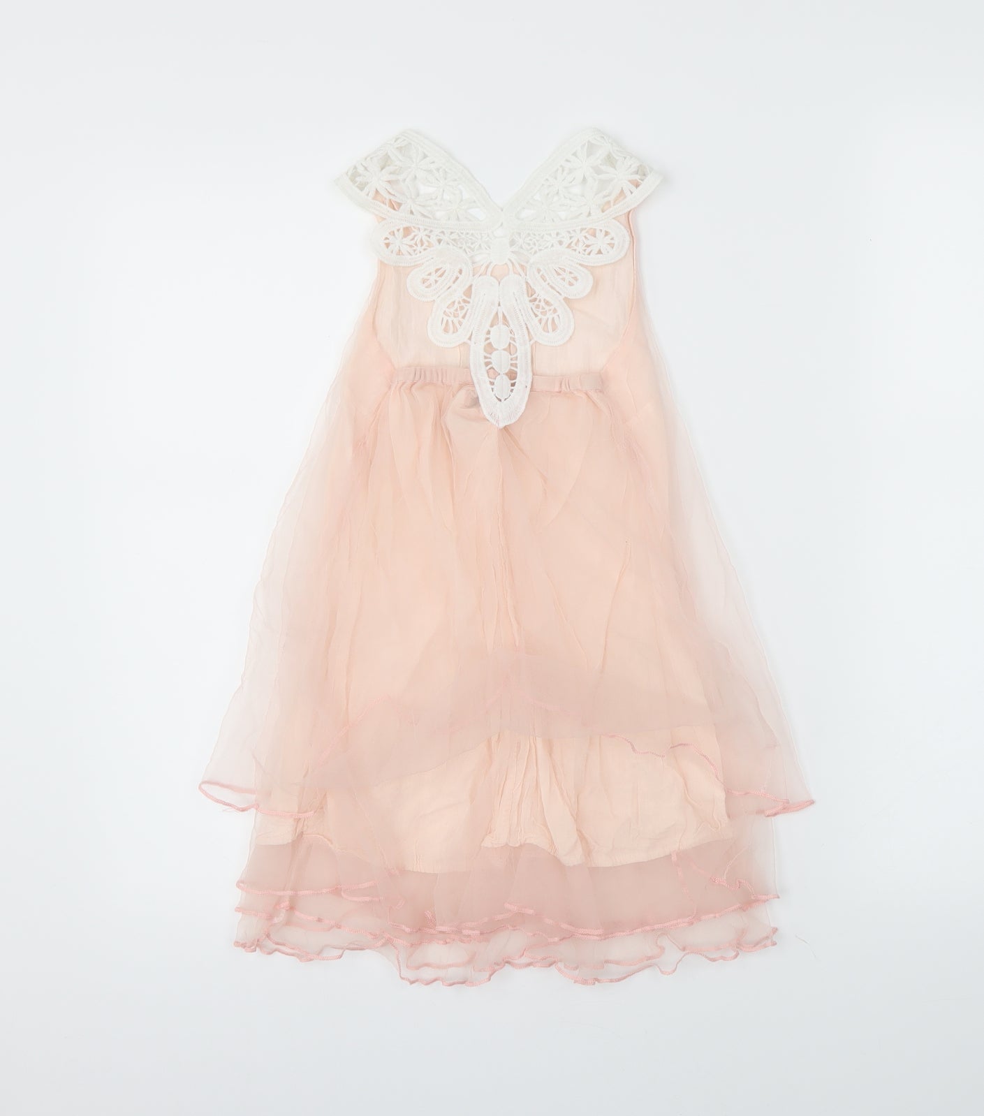 catpapa Girls Pink   Tutu Dress  Size 3-6 Months