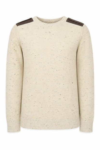 Mens UK Size S River Island Beige Pullover Jumper