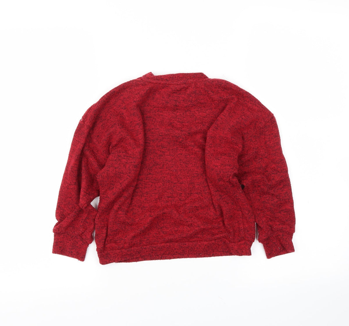 Back view of F&F girls’ red jumper, size 5-6, years