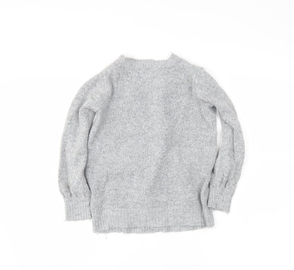 NEXT Mens Grey   Cardigan Jumper