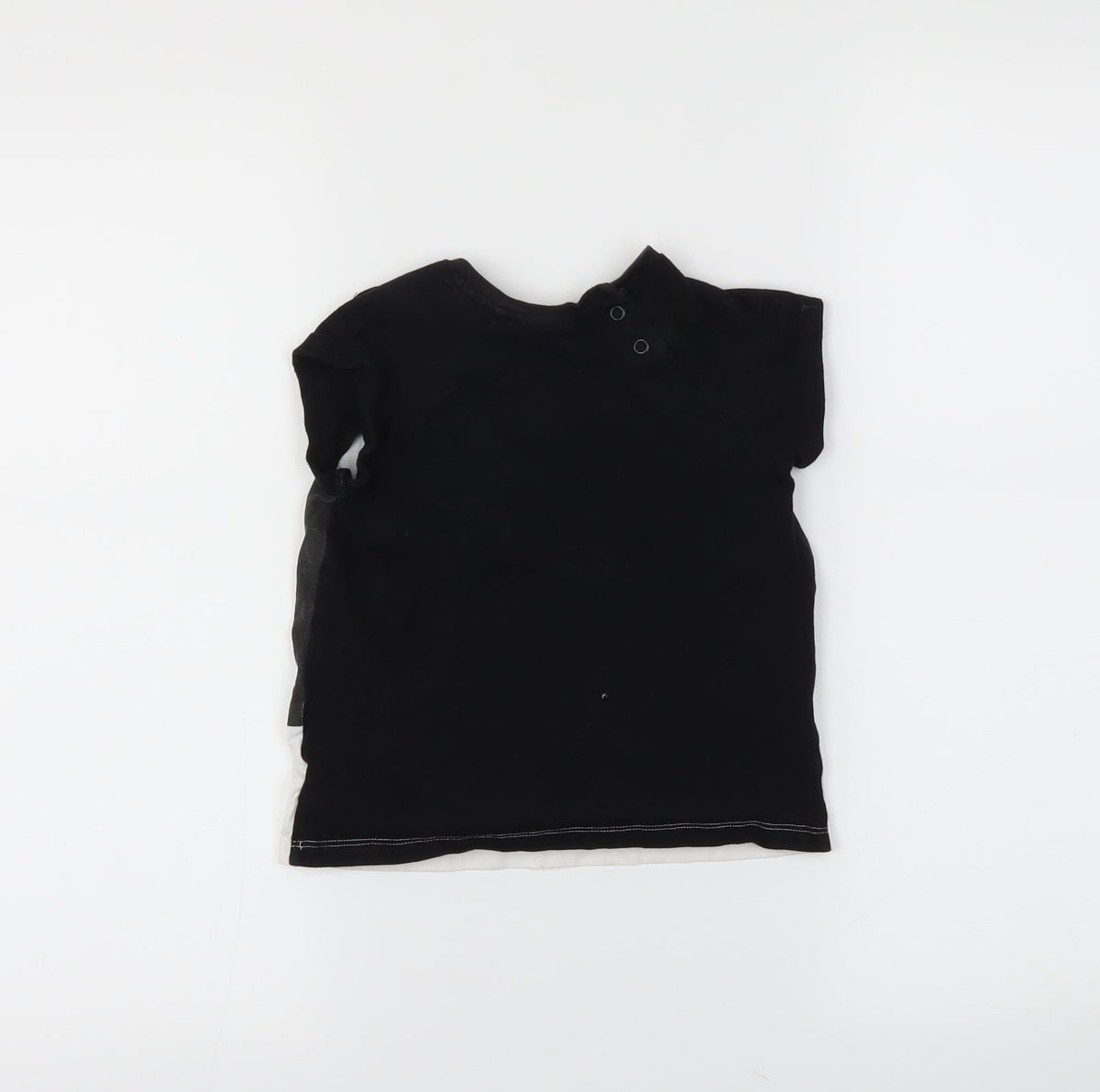 H&M Girls Black   Basic T-Shirt Size 18-24 Months
