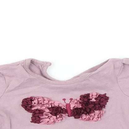 George Baby Purple   Kimono Casual Size 0-3 Months