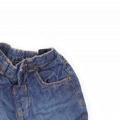 Paw Patrol Boys Blue  Denim Cargo Shorts Size 2-3 Years