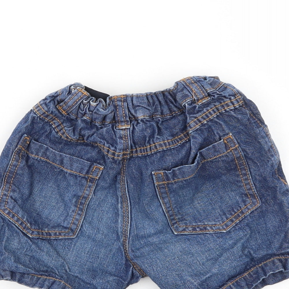 Paw Patrol Boys Blue  Denim Cargo Shorts Size 2-3 Years