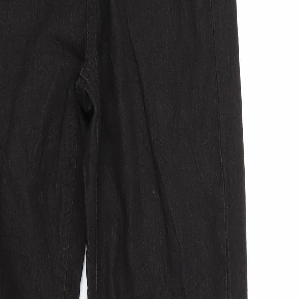 Denim & Co. Womens Black   Jegging Jeans Size 8 L30 in