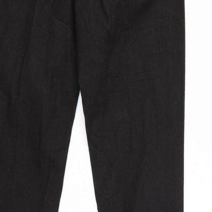 Denim & Co. Womens Black   Jegging Jeans Size 8 L30 in