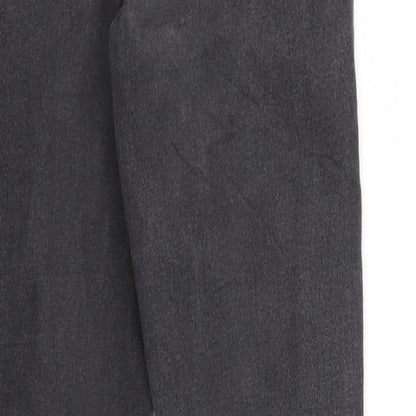 Mens UK Size 26 Top Shop Regular Fit Skinny Black Jeans