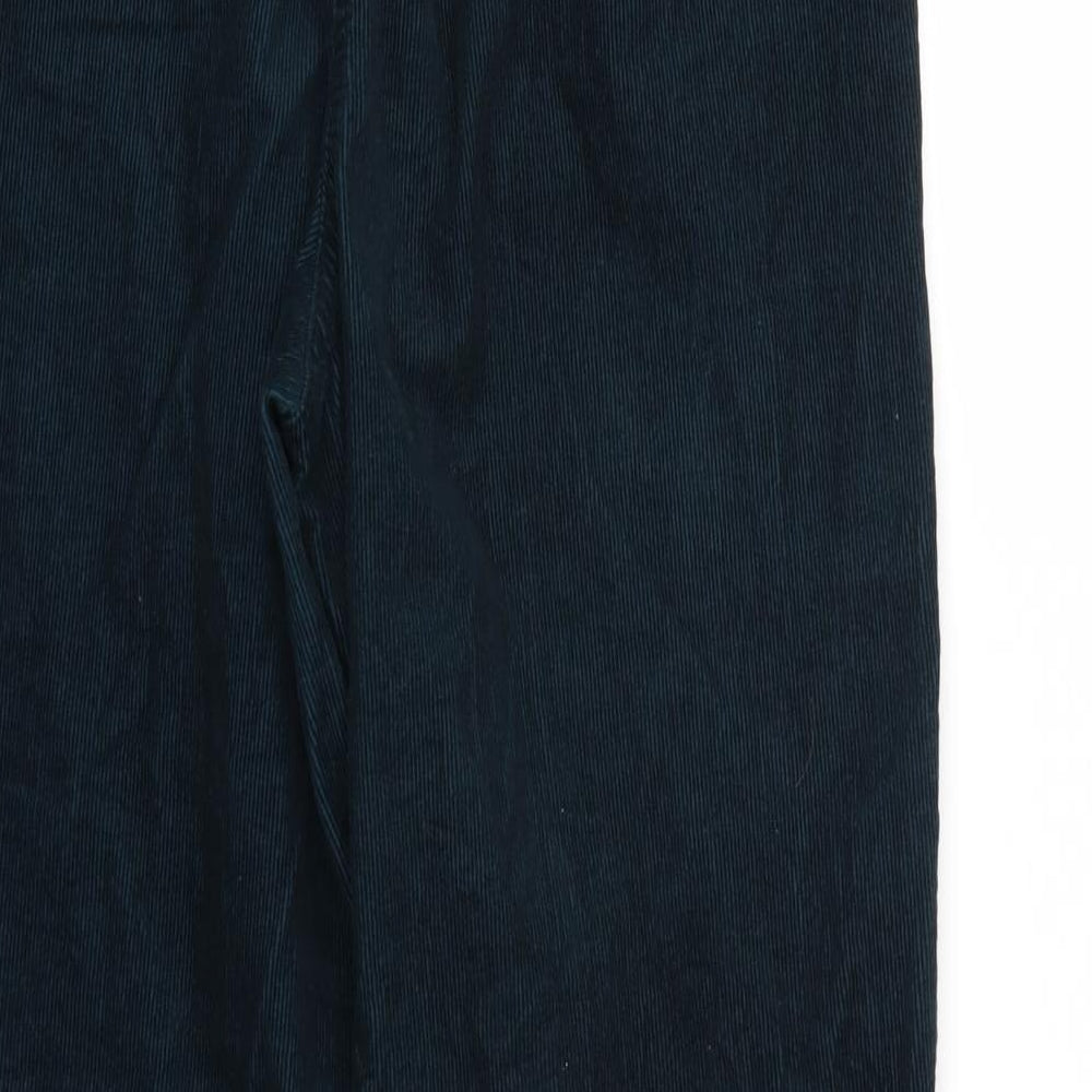Womens UK Size 28 in Preworn Regular Fit Sweatpants Green Trousers