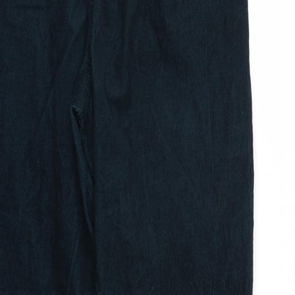 Womens UK Size 28 in Preworn Regular Fit Sweatpants Green Trousers