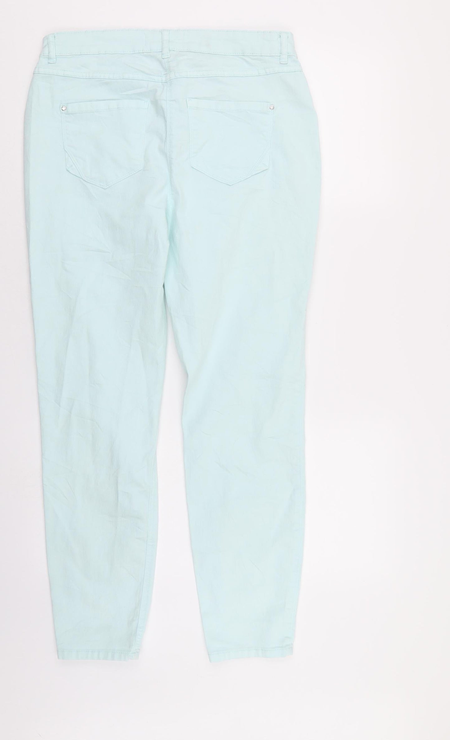 Womens UK Size 30 in Preworn Regular Fit Skinny Blue Jeans