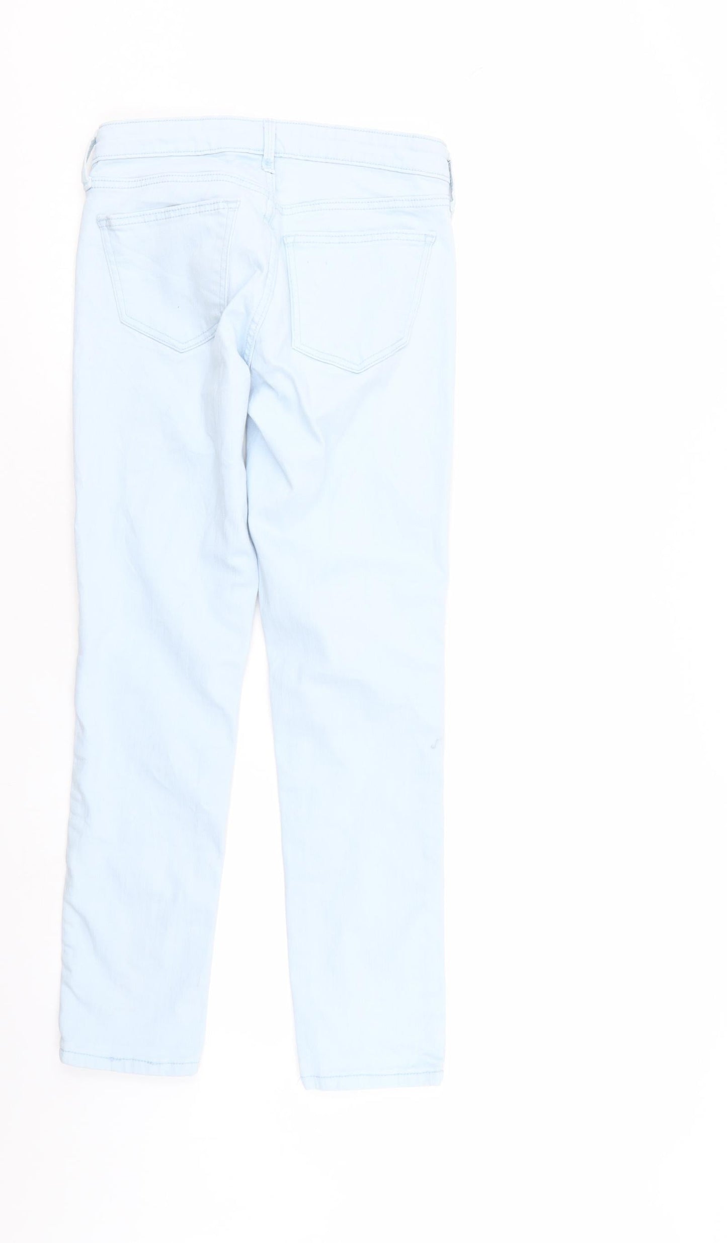 Gap Womens Blue  Denim Straight Jeans Size 4 L27 in