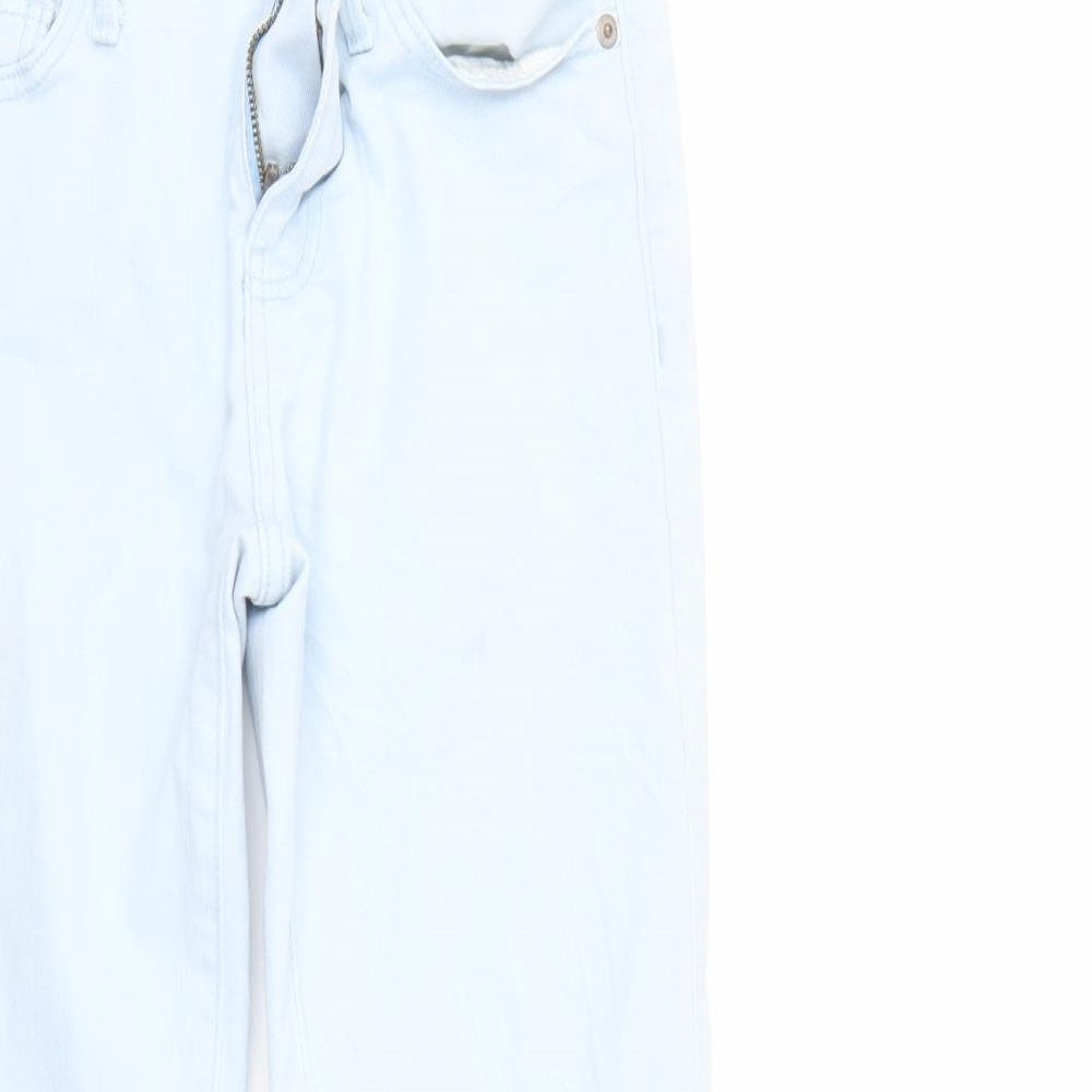 Gap Womens Blue  Denim Straight Jeans Size 4 L27 in