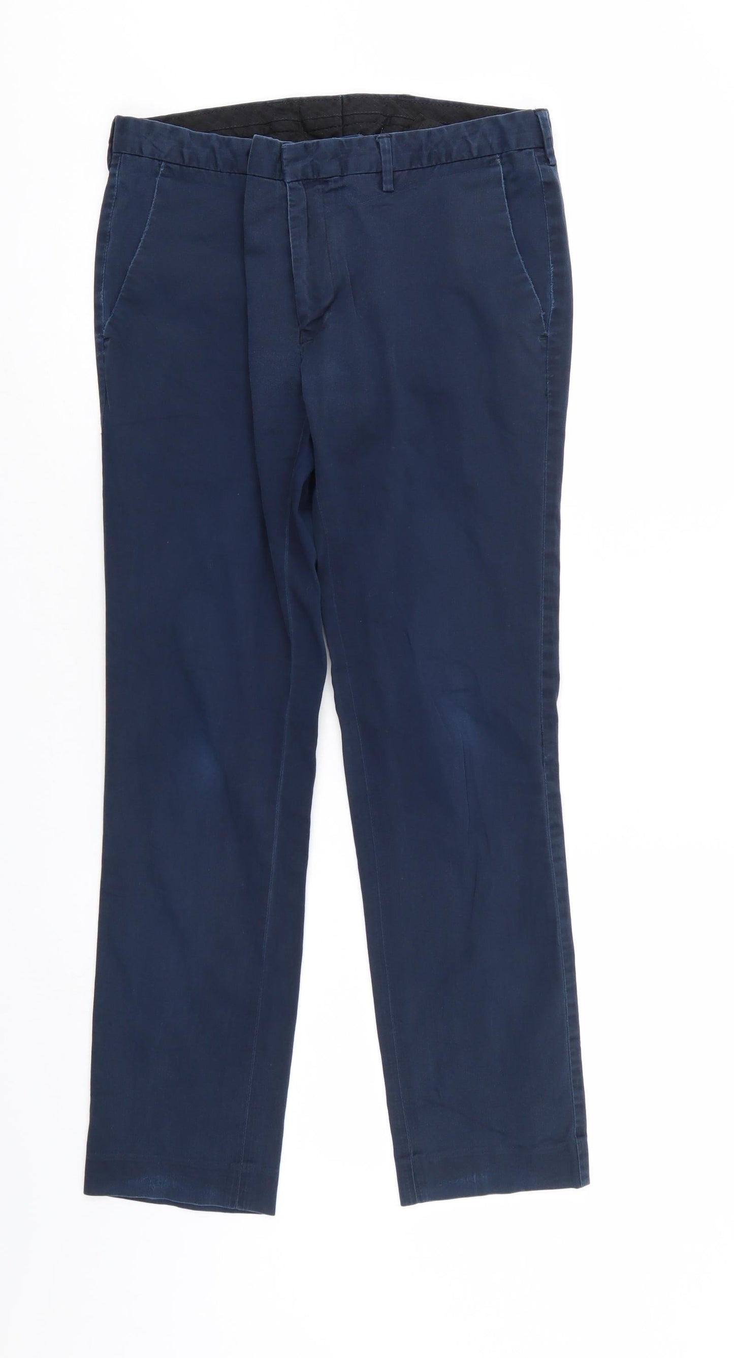 Top man Mens Blue   Carrot Trousers Size 32 L27 in