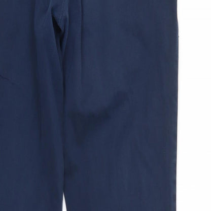 Top man Mens Blue   Carrot Trousers Size 32 L27 in