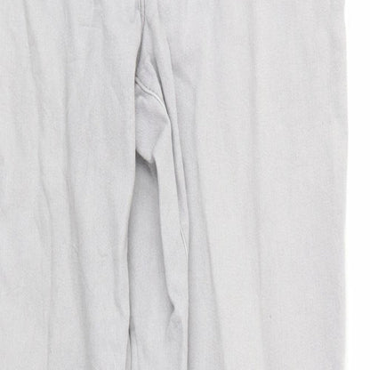 Denim & Co. Womens Grey  Denim Jegging Jeans Size 10 L28 in