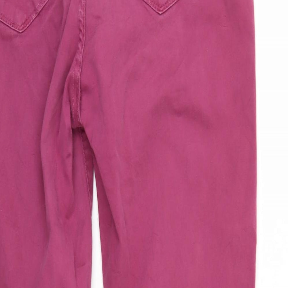 NxDYJ Womens Purple  Denim Straight Jeans Size 8 L28 in