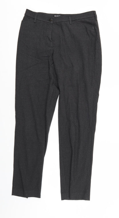 Womens UK Size 12 MICHELE Regular Fit  Grey Trousers