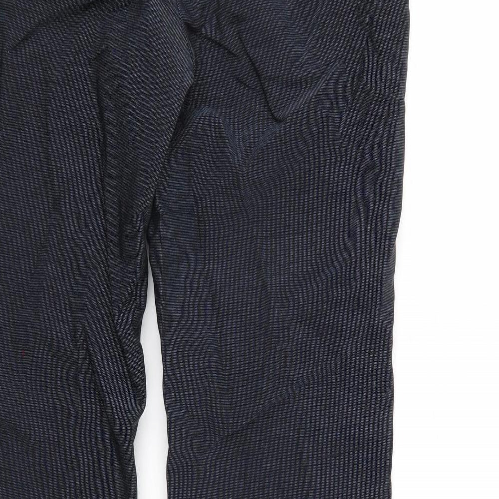 Womens UK Size 8 NEXT Regular Fit  Blue Trousers