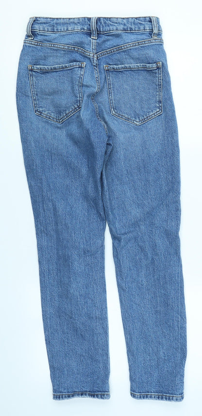New Look Womens Blue  Denim Skinny Jeans Size 6 L24 in