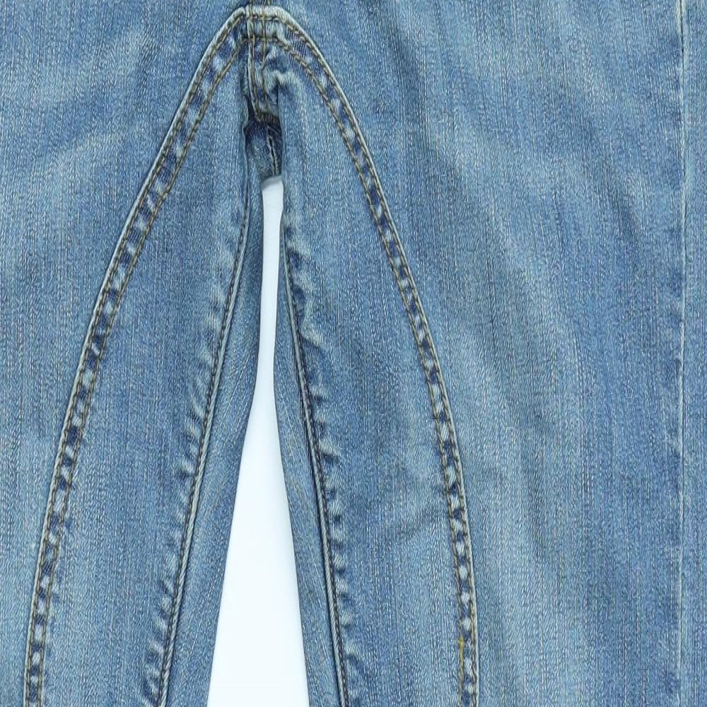 Yes Miss Womens Blue  Denim Straight Jeans Size XL L30 in