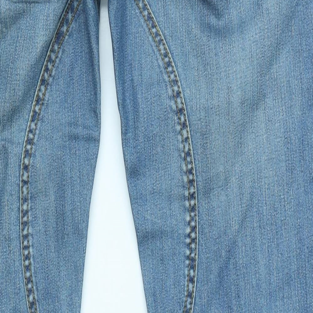 Yes Miss Womens Blue  Denim Straight Jeans Size XL L30 in