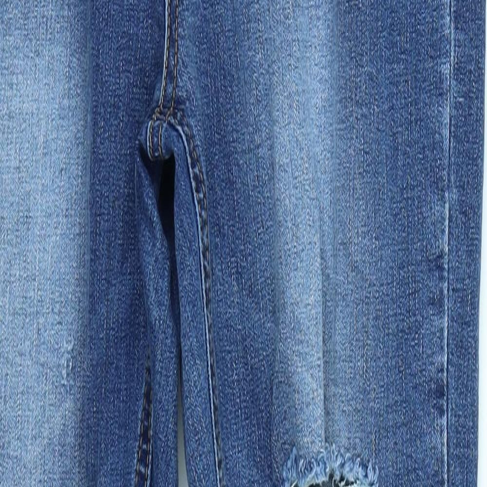 Missguided Womens Blue  Denim Skinny Jeans Size 30 in L27 in